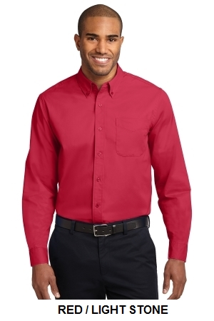 Port Authority Long Sleeve Easy Care Shirt.  PORT A.  S608